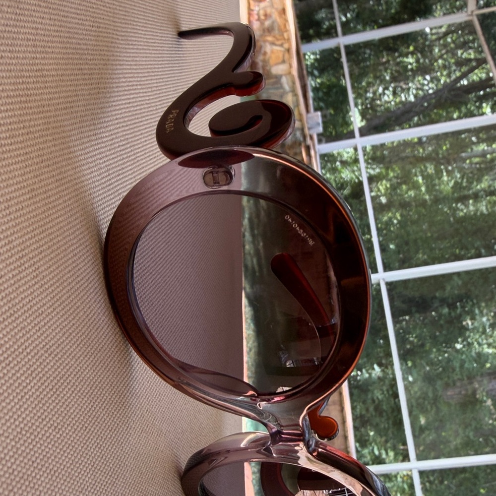 Authentic Prada Mauve Sunglasses with case - Picture 10 of 12
